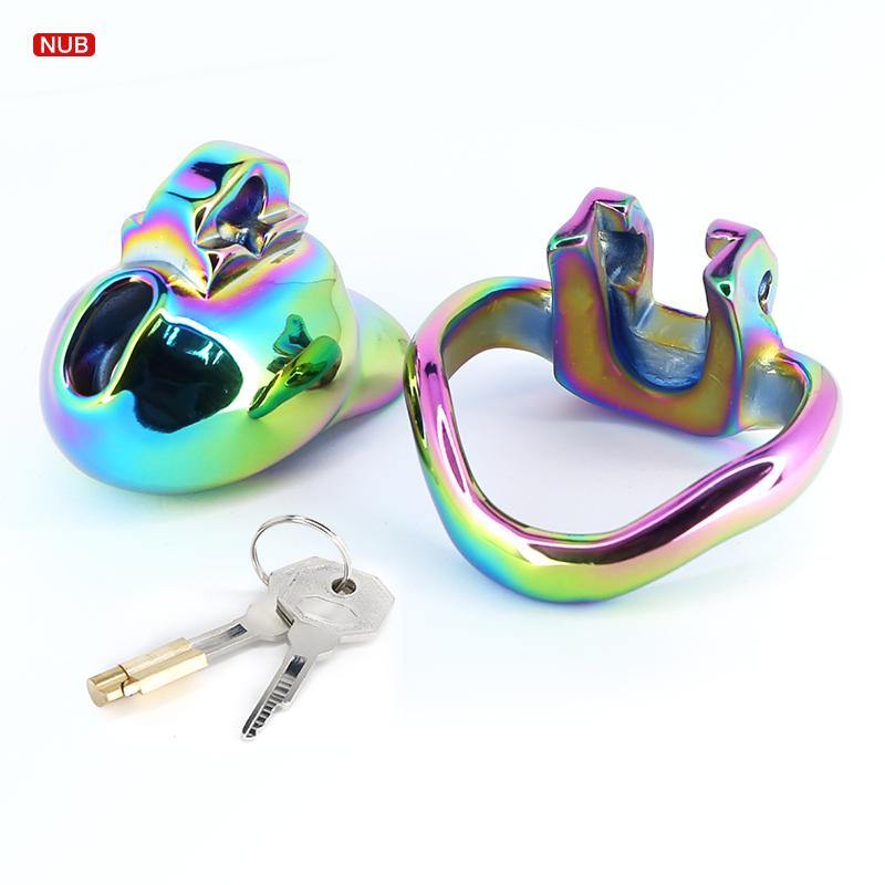 Metall peniskäfig Rainbow HT V3 Nub – Produktansicht 2