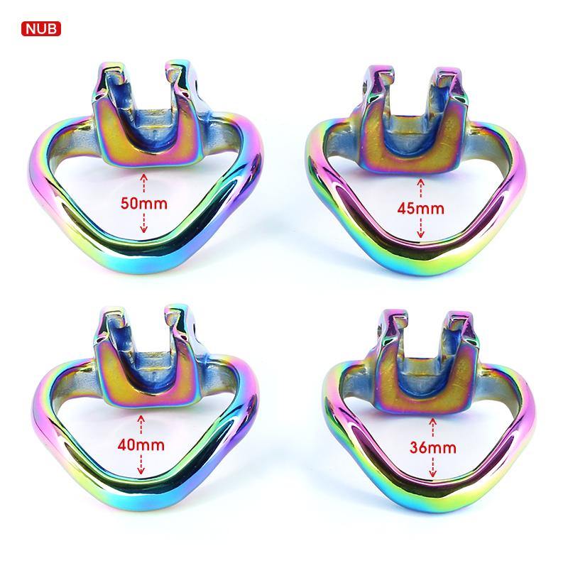 Metall peniskäfig Rainbow HT V3 Nub – Produktansicht 3