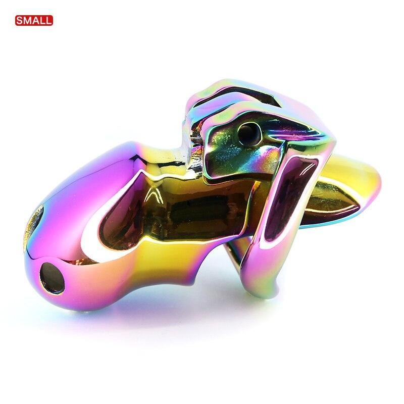 Metall keuschheitskäfig Rainbow HT V3 Small – Produktbild