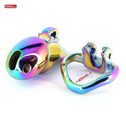 Metall keuschheitskäfig Rainbow HT V3 Small – Produktansicht 11