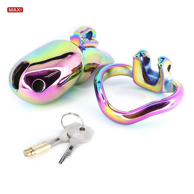 Keuscheitskäfig Rainbow HT V3 Maxi – Produktansicht 6