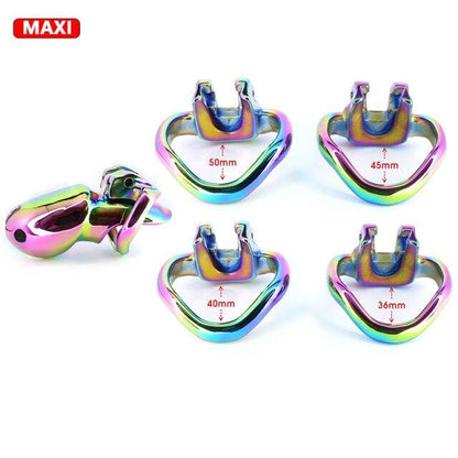 Keuscheitskäfig Rainbow HT V3 Maxi – Produktansicht 8