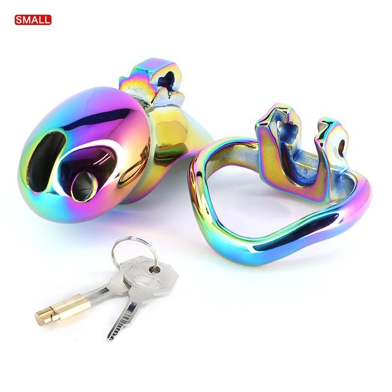 Metall keuschheitskäfig Rainbow HT V3 Small – Produktansicht 2