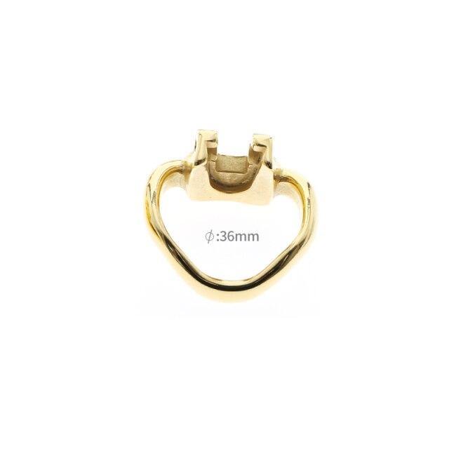 Gold HT V3 Zusatzringe für keuschheitskäfige – Produktansicht 4