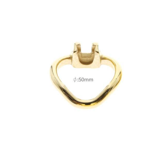 Gold HT V3 Zusatzringe für keuschheitskäfige – Produktansicht 3