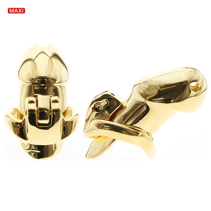 HT V3 Gold Metall-Keuschheits-Käfig - 5 Modelle – Produktansicht 14
