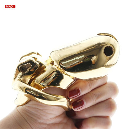 HT V3 Gold Metall-Keuschheits-Käfig - 5 Modelle – Produktansicht 7
