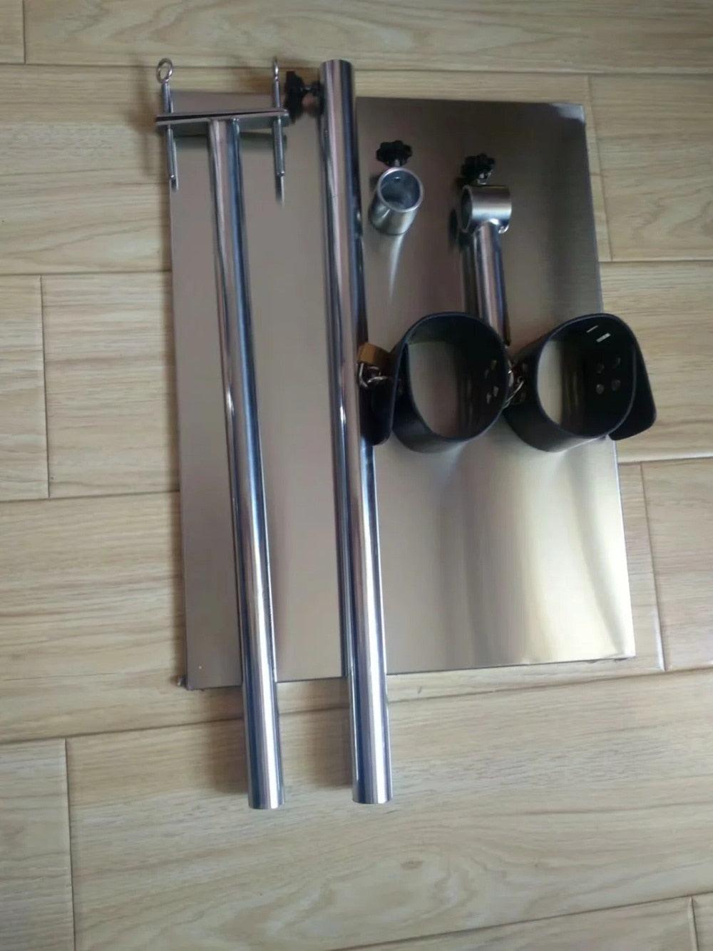 Stehende Bestrafung Regalfür Cock und Ball Folter – Produktansicht 3