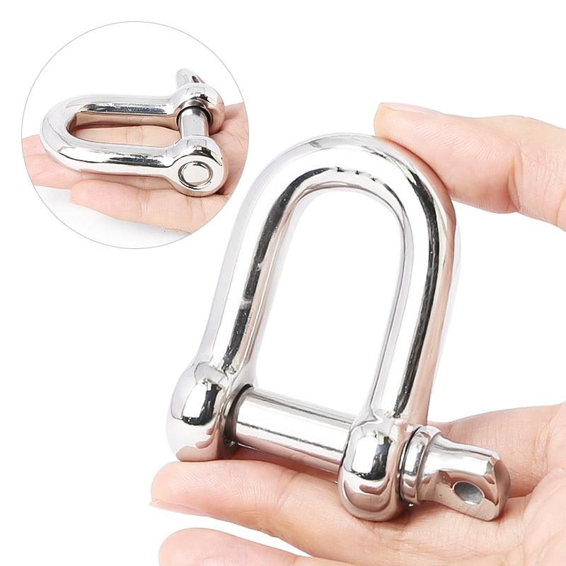 Schwerer U-Lock Restreint aus Edelstahl für Hoden
