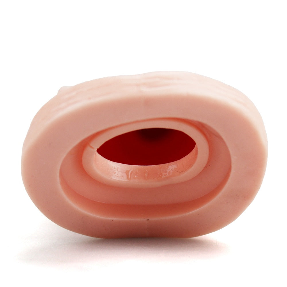 8 Zoll Realistischer Penisverlängerungs-Sleeve