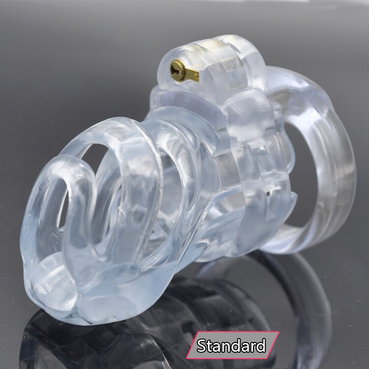 Fürst Albert Piercing Keuschheits-Käfig - PA 100 Transparent – Produktbild