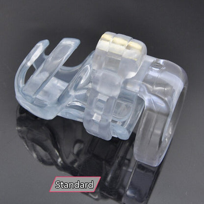 Fürst Albert Piercing Keuschheits-Käfig - PA 100 Transparent – Produktansicht 8