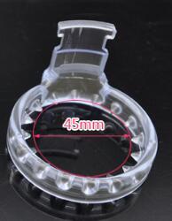 Fürst Albert Piercing Keuschheits-Käfig - PA 100 Transparent – Produktansicht 6