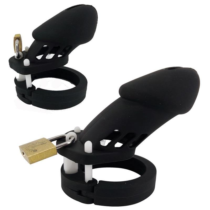 Silikon Peniskäfig Mann - GB6000 Black – Produktbild
