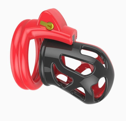 Plastik Peniskäfig Mann 3D printed - Red thunder – Produktbild
