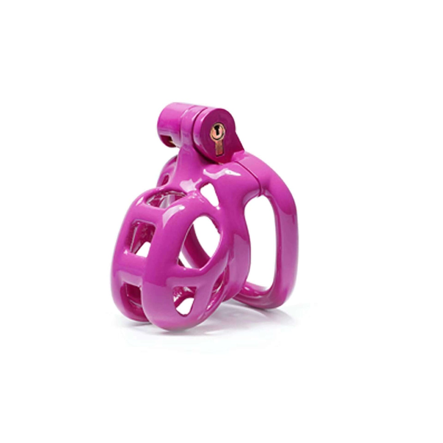 Lila Mamba Keuschheitskäfig Set 1.77 bis 4.13 Zoll lang