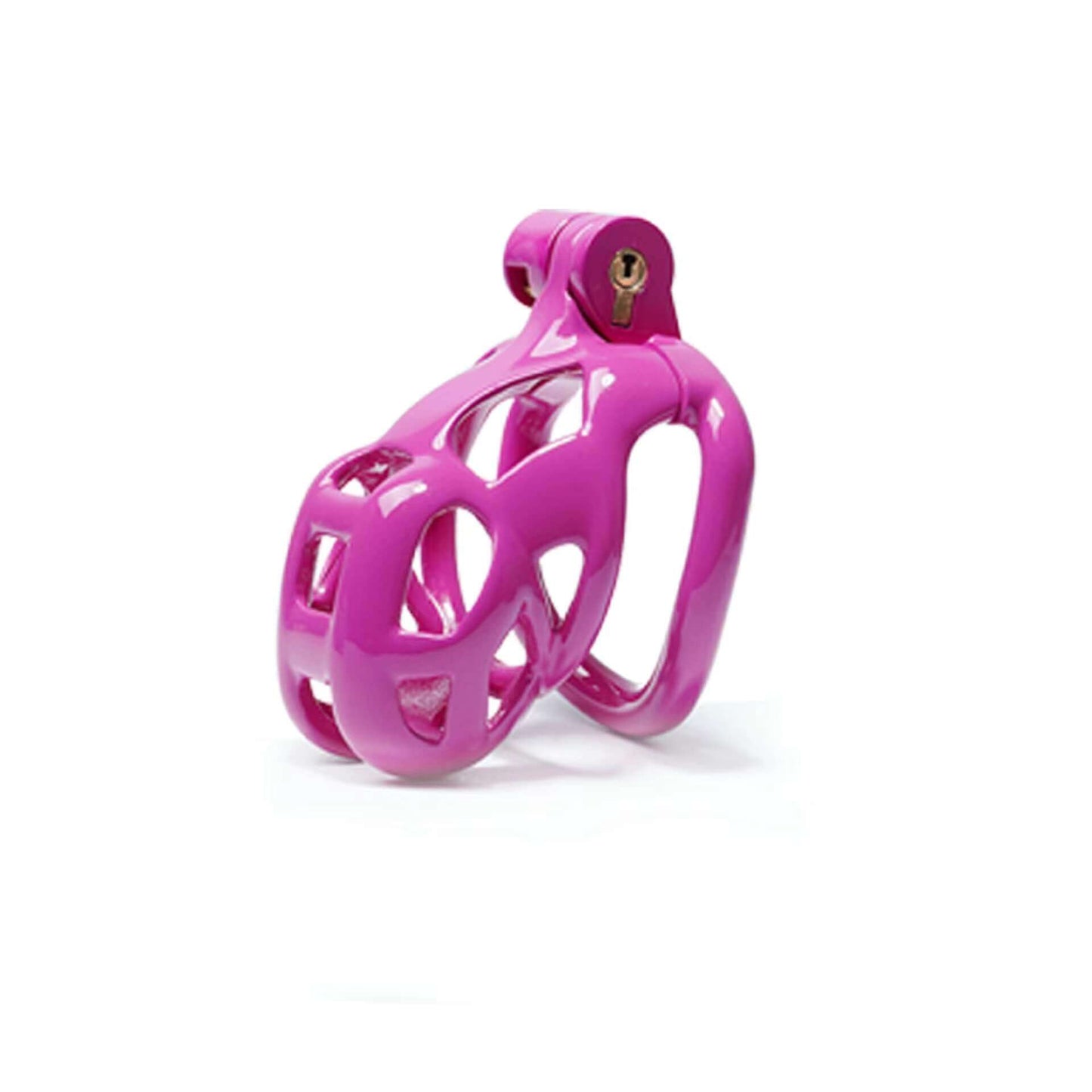 Lila Mamba Keuschheitskäfig Set 1.77 bis 4.13 Zoll lang