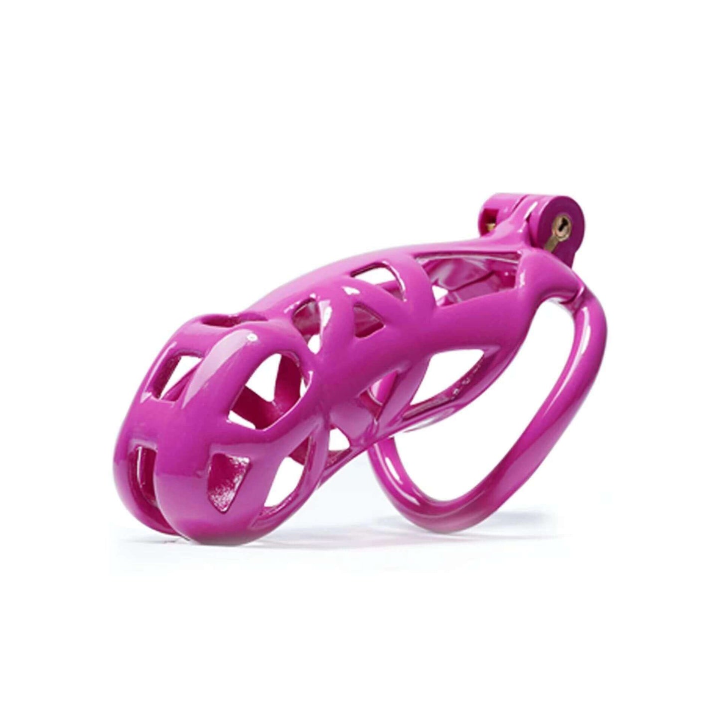 Lila Mamba Keuschheitskäfig Set 1.77 bis 4.13 Zoll lang