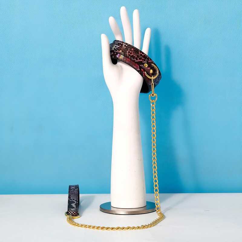 Schlangen leine Halsband BDSM