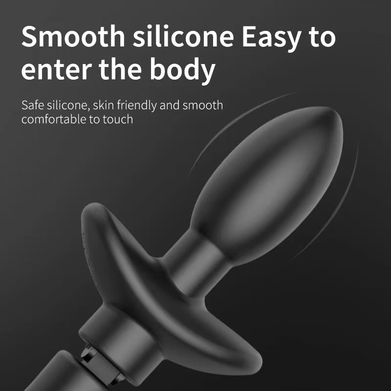 Shake Tail Shock Analplug Remotely
