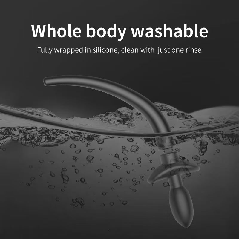Shake Tail Shock Analplug Remotely