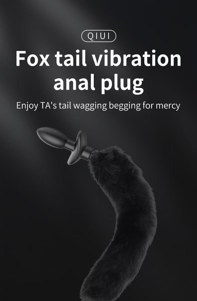 Shake Tail Shock Analplug Remotely