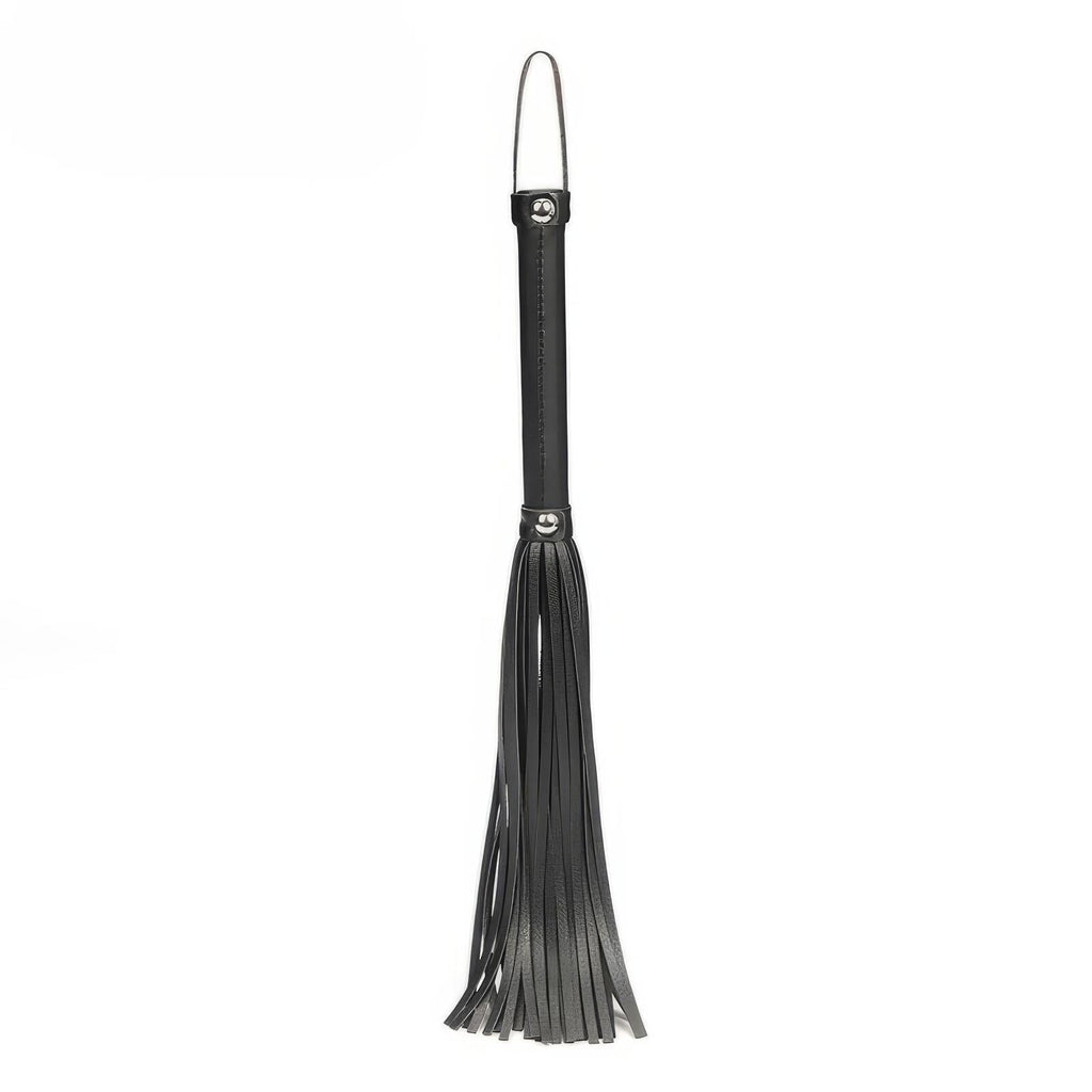 Schwarze BDSM Peitsche