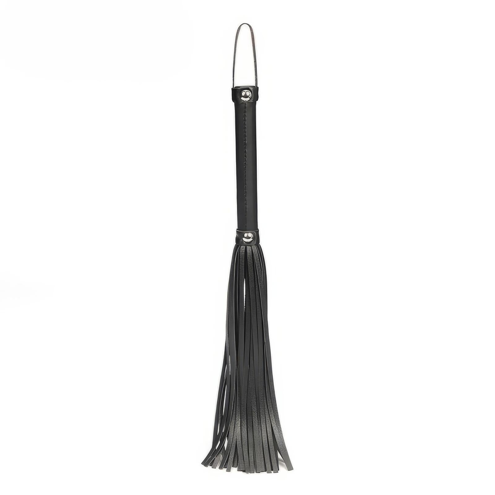 Schwarze BDSM Peitsche