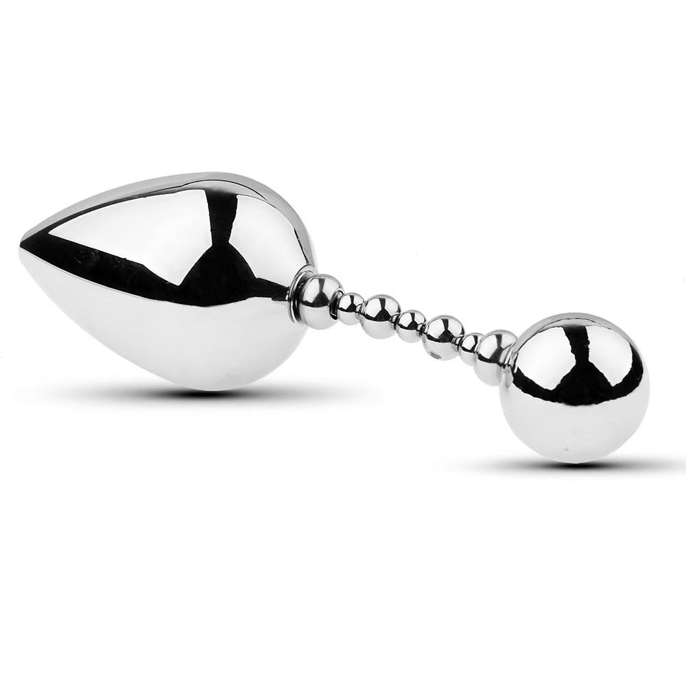 Random Double Headed Metal Anal Plug  1