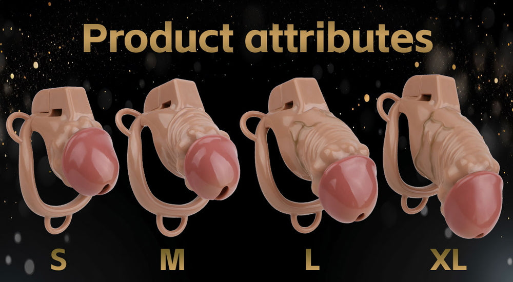 Realistic Penis Harz Keuschheitskäfig