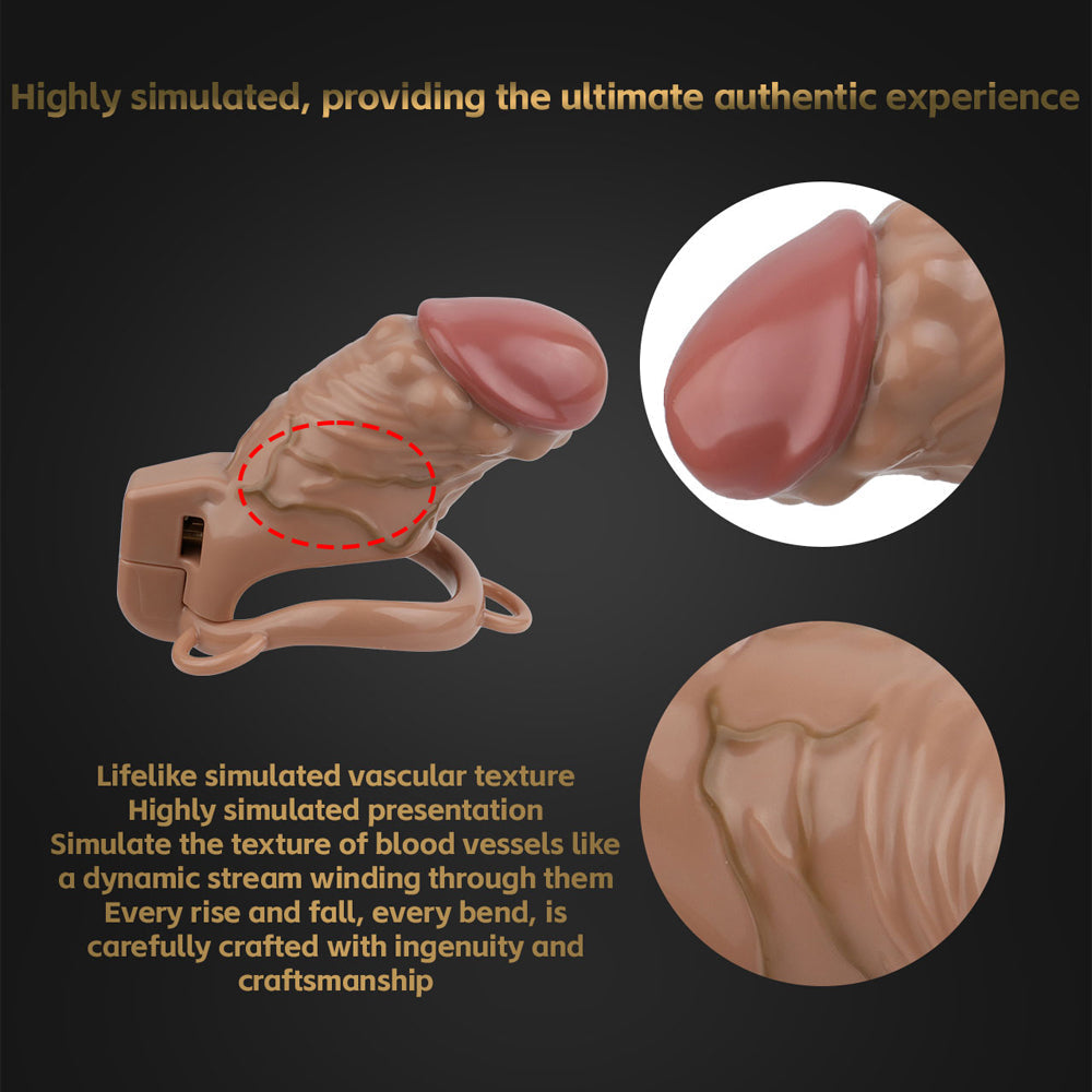 Realistic Penis Harz Keuschheitskäfig