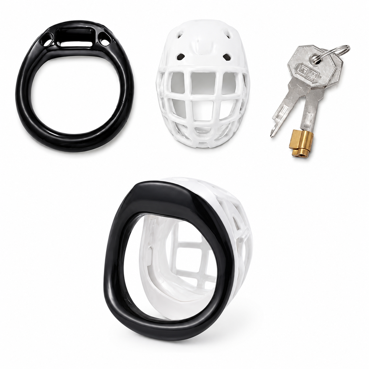 Rugby Helm Keuschheitskäfig