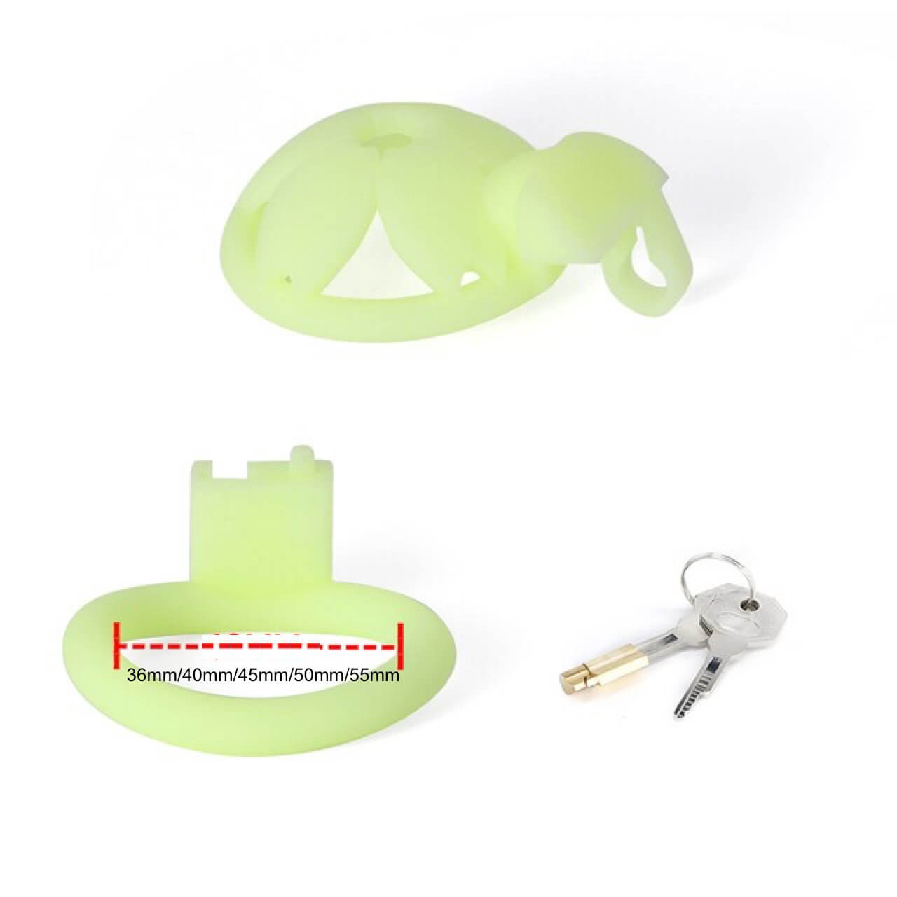 Sakura 3D-gedrucktes extrakurzes Keuschheitsgerät