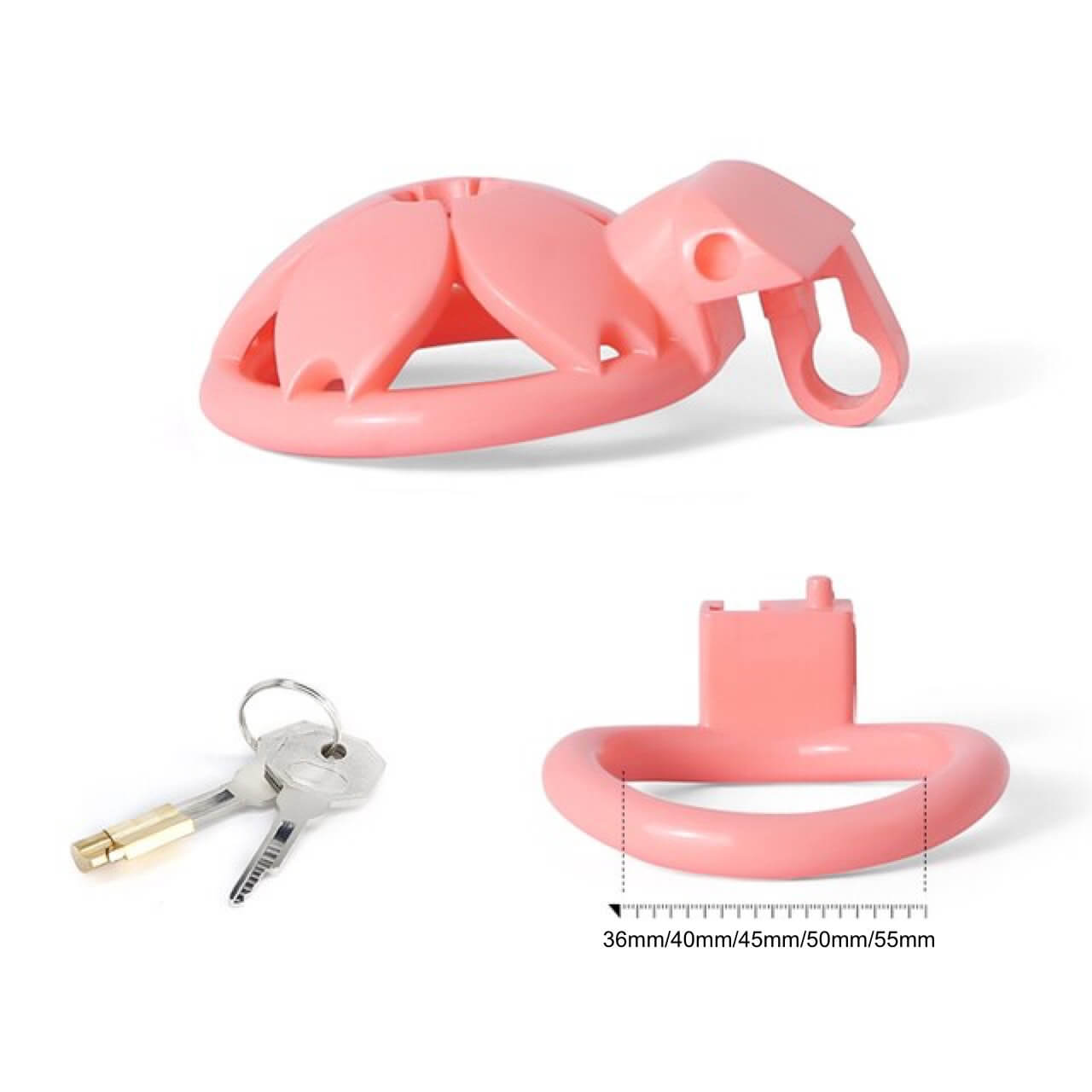 Sakura 3D-gedrucktes extrakurzes Keuschheitsgerät