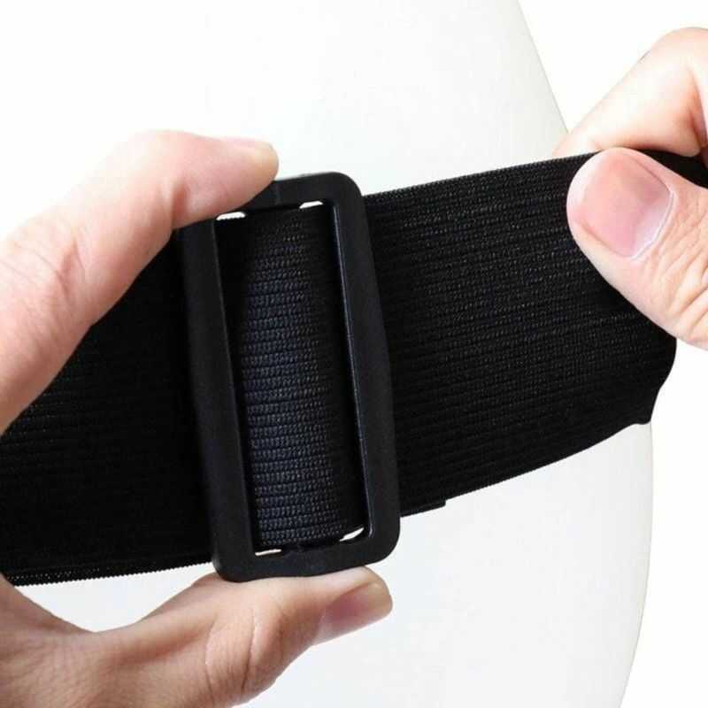 Doppelter Vibrierender Umschnalldildo Schwarz