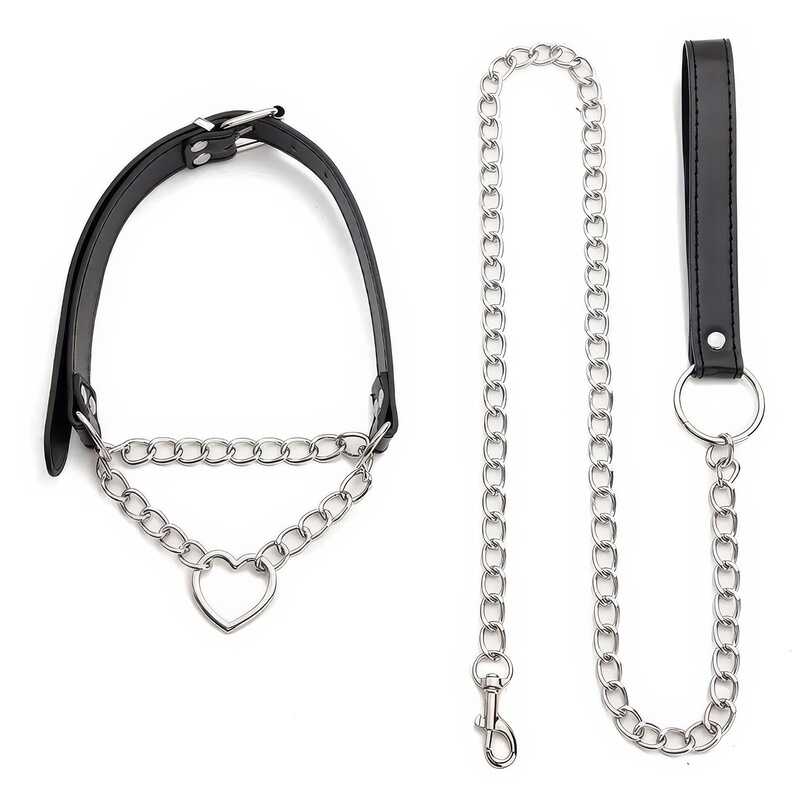 Chain Leine BDSM Halbe Halsband