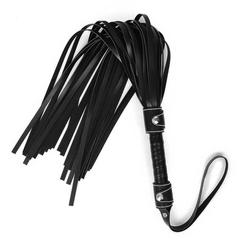 Klassischer Schwarzer Bdsm Peitsche