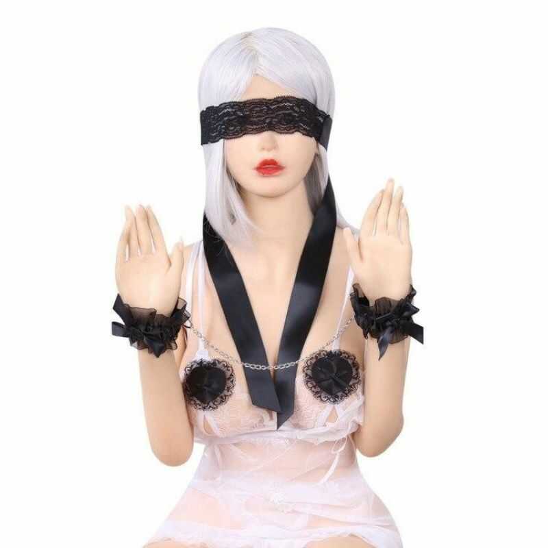 Spitzenbondageset