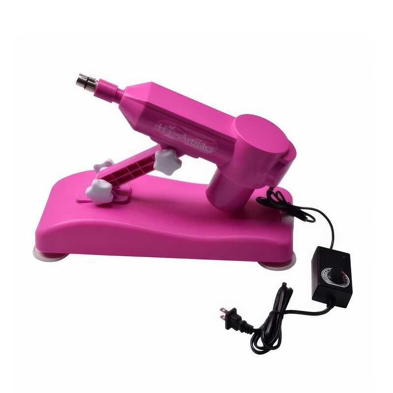 Rosa Fickmaschine Mit 8 Dildos