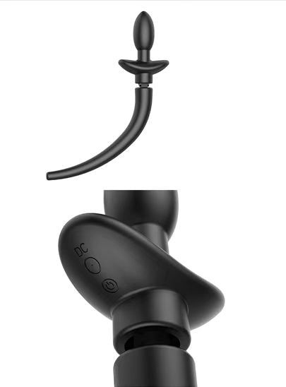 Shake Tail Shock Analplug Remotely