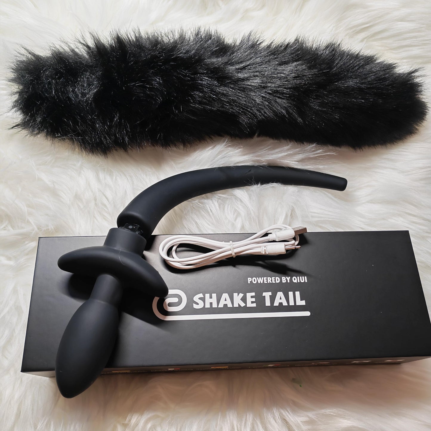 Shake Tail Shock Analplug Remotely