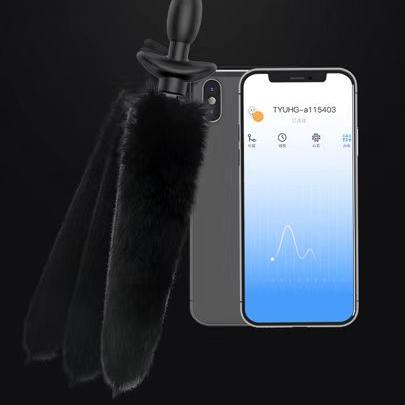 Shake Tail Shock Analplug Remotely