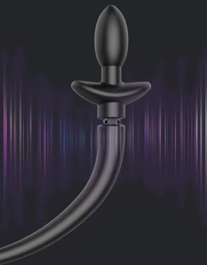 Shake Tail Shock Analplug Remotely
