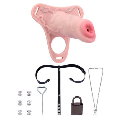Silicone Party Wearable Chastity Device  11