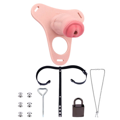 Silicone Party Wearable Chastity Device  12