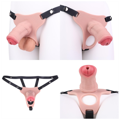 Happy Pride Chastity Cage With Support