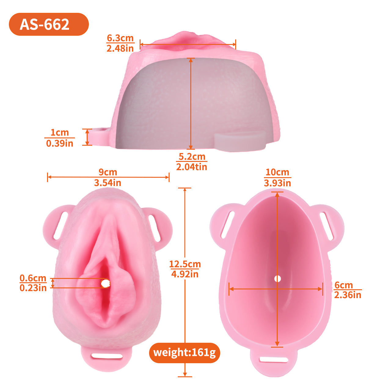 Sissy Silicone Chastity Cage with Belt 16