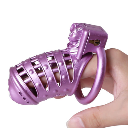 Sissy Lila mit Spitzen 3D-gedruckt Vagina-Optik Vaginal