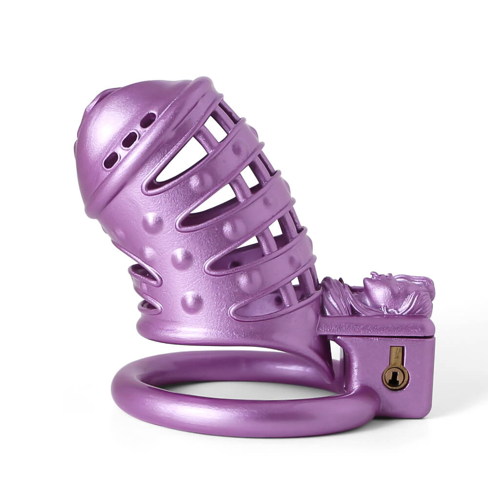 Sissy Lila mit Spitzen 3D-gedruckt Vagina-Optik Vaginal