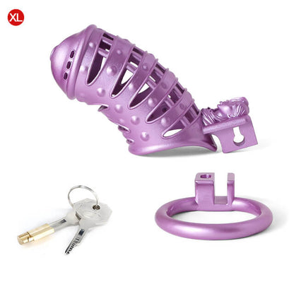 Sissy Lila mit Spitzen 3D-gedruckt Vagina-Optik Vaginal